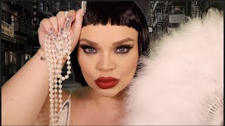 ASMR 1920s Flapper Girl Gets You Ready [upl. by Auqenehs428]