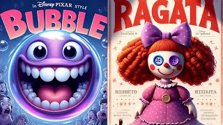 AI Pixar Movie Posters for The Amazing Digital Circus ai being wild 💀💀 [upl. by Adrien]