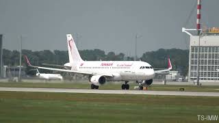 Airbus 320 TUNISAIR TSIMW [upl. by Dlopoel]