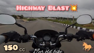 quotHighway Blast on 150cc Hondaquot Horse Power of Honda [upl. by Landan]