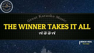 The Winner Takes It All KARAOKE ABBA [upl. by Erialc]