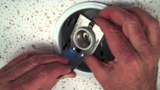 How to remove a 4quot socket plate from 4quot recessed housings by Total Recessed Lighting [upl. by Alamap102]