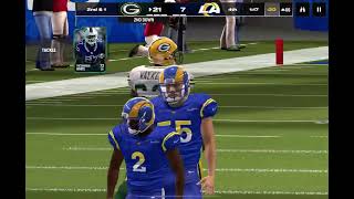 Packers Vs Rams NFL Week 5 2024 Madden Mobile 25 [upl. by Sothena]