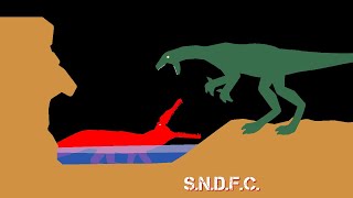 SNDFC Coloradisaurus Vs Smilosuchus [upl. by Eelarak298]