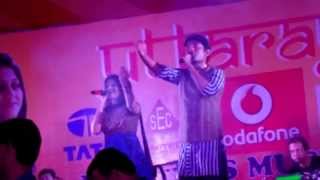 Dhaker Tale Komar Dole Song  Shovan and Trisha [upl. by Asoramla231]