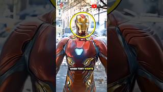 Why does Ironman have to tap to put his suit on funny trending [upl. by Asilrac]