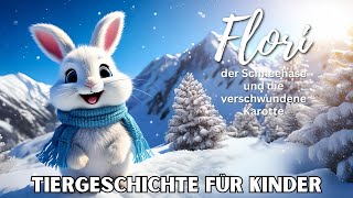 Flori der Schneehase und die verschwundene Karotte  Vorlesegeschichte für Kinder ab 3 Jahren [upl. by Aznola]