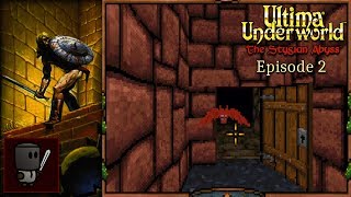 Enter the Abyss  Lets Play Ultima Underworld  Fist of Virtue  Episode 2 [upl. by Becca]