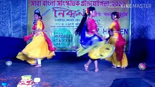 সর্বতো মঙ্গল রাধে বিনোদিনী রাই Sorboto Mongolo Radhe  Group Dance  Niccon  Baruipur [upl. by Pelagia]