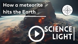 How a meteorite hits the Earth [upl. by Baldwin280]