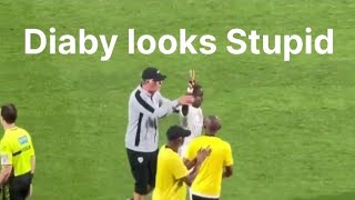 Moussa Diaby reacted badly with Inter Milan Bench in a Friendly match [upl. by Tem709]