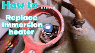 How to replace immersion heater [upl. by Olcott]