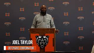 Mercer Football Week 14 Press Conference 112023 [upl. by Higginbotham593]