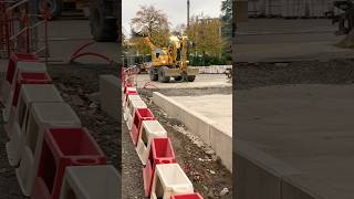 Urban renewal  road and pavement construction 🚧 in ThononlesBains 🇫🇷 [upl. by Milburr]