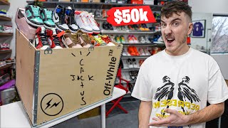 Unboxing A 50000 Sneaker Mystery Box [upl. by Jeno504]