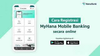 Cara Registrasi MyHana Mobile Banking secara Online [upl. by Eidson]