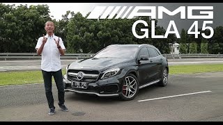 MercedesAMG GLA 45 2016 Review Indonesia  OtoDriver [upl. by Johna]