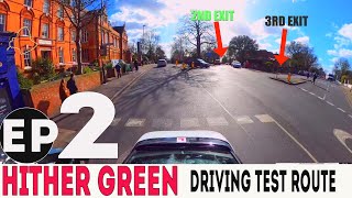 Hither Green Driving Test Route EP2 1255PMWith commentary HITHERGREENTESTROUTE DRIVINGTESTVIDEO [upl. by Einnal818]