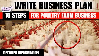 How to Write Poultry Farm Business Plan to Earn Money from Poultry poultry [upl. by Phail701]