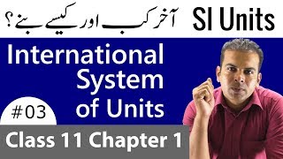 System of Units SI  Base Derived amp Supplementary Units  Physics Class 11 Chapter 1 [upl. by Dorthea]