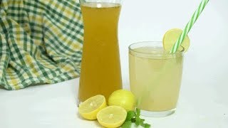 Nimbu Sharbat  Lemon Sharbat  Lime Squash  recipe no26 [upl. by Ainuj362]