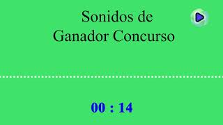 Descargar sonido de Ganador Concurso mp3 gratis  sonidosmp3gratis [upl. by Schweitzer]