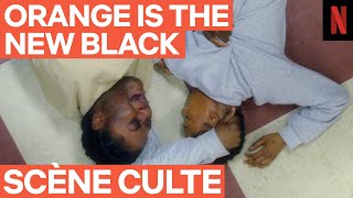 LA MORT DE POUSSEY  SCÈNE CULTE  Orange Is the New Black  Netflix France [upl. by Enyahc]