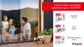 6 Sustituir un portero automático por un videoportero EASYKIT [upl. by Idnahc390]