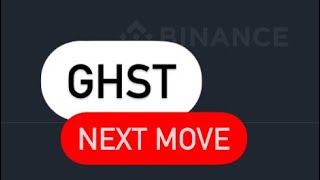 GHST COIN NEXT MOVE  GHST COIN PRICE PREDICTION  GHST CRYPTO NEXT TARGET [upl. by Severn]