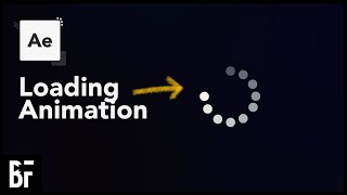 Loading Circle Animation  After Effects Tutorial [upl. by Glenine628]