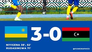 Byari amarira yIbyishimo Intsinzi Bana bu Rwanda 🇷🇼 🔥🔥🔥🔥 RWANDA 30 LIBYAfull Highlights [upl. by Winona]