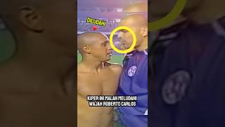 momen disrespect chilavert ludahi roberto carlos sepakbola football short [upl. by Lubow]