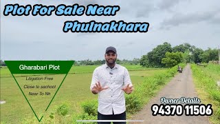 Plot For Sale Near Phulnakhara  Bhubaneswar Cuttack [upl. by Aiyotal]