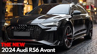 2024 Audi RS6 Avant The GameChanging Features Revealed [upl. by Amhsirak409]