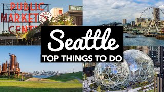 Top 10 Things to Do in Seattle  Seattle Travel Guide [upl. by Aynahs]