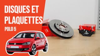 Changer les Disques et Plaquettes avant Polo 5 🚗 [upl. by Fayre]