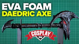 Making A Daedric Axe  Cosplay Tutorial [upl. by Ahens]