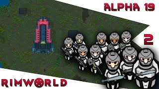 RIMWORLD Gameplay español  ep 2  EXTERMINIO A DOMICILIO II PARTE  Beta 19 [upl. by Nit]