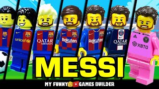 MESSI 20002024 Life of Lionel Messi story in Lego [upl. by Asilenna]