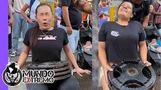 Esta mujer supera todos los limites😮 Mundo Extremo ✅ [upl. by Allegra]