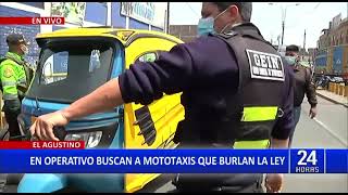 Operativo contra mototaxis informales ¿Qué documentos presentar [upl. by Rimisac]