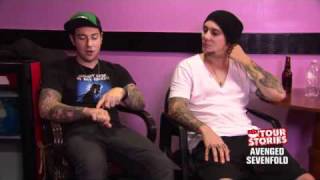 MAX Tour Stories Avenged Sevenfold  Part 2 Cinemax [upl. by Yhtuv]