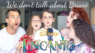 FAMILY SINGS quotWe Dont Talk About Brunoquot  From Disney’s Encanto  Sophie Fatu and Family [upl. by Hilarius]