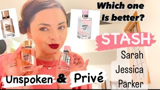 SJP STASH PERFUME Unspoken amp Privé review stashperfumereview sjpperfume sarajessicaparkerscent [upl. by Ticknor]