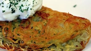 10 minute easy potato rosti recipe with Chef Cristian Feher  Food Chain TV [upl. by Suinotna]