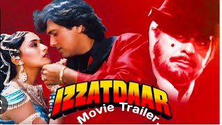 Izzatdaar 1990 Movie Trailer Dilip Kumar Gobinda Madhuri Dixit [upl. by Powell]