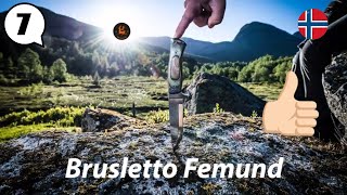 Brusletto Femund GRS custom knife  Knivprat 7 [upl. by Airdnaxela]