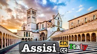 Assisi Italy  Basilica di San Francesco  Best Walking Tour 2021 with captions [upl. by Fredrick622]