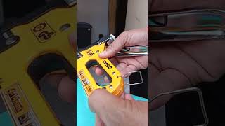 staple gun tacker review [upl. by Airec780]