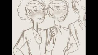 Satisfied  Hamilton animatic WIP  WARNING Lams [upl. by Idham]